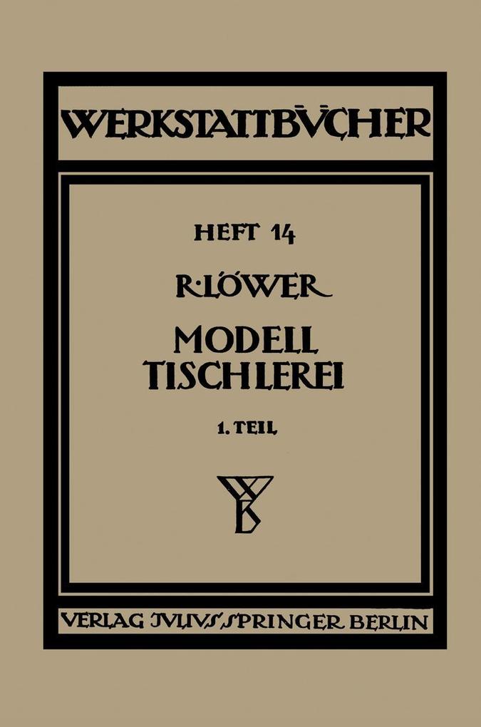 Modelltischlerei