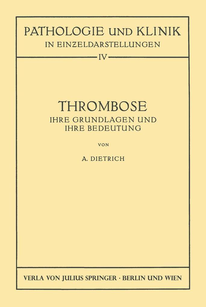 Thrombose