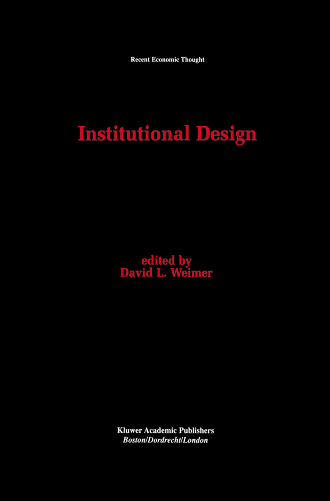 Institutional Design als Buch von