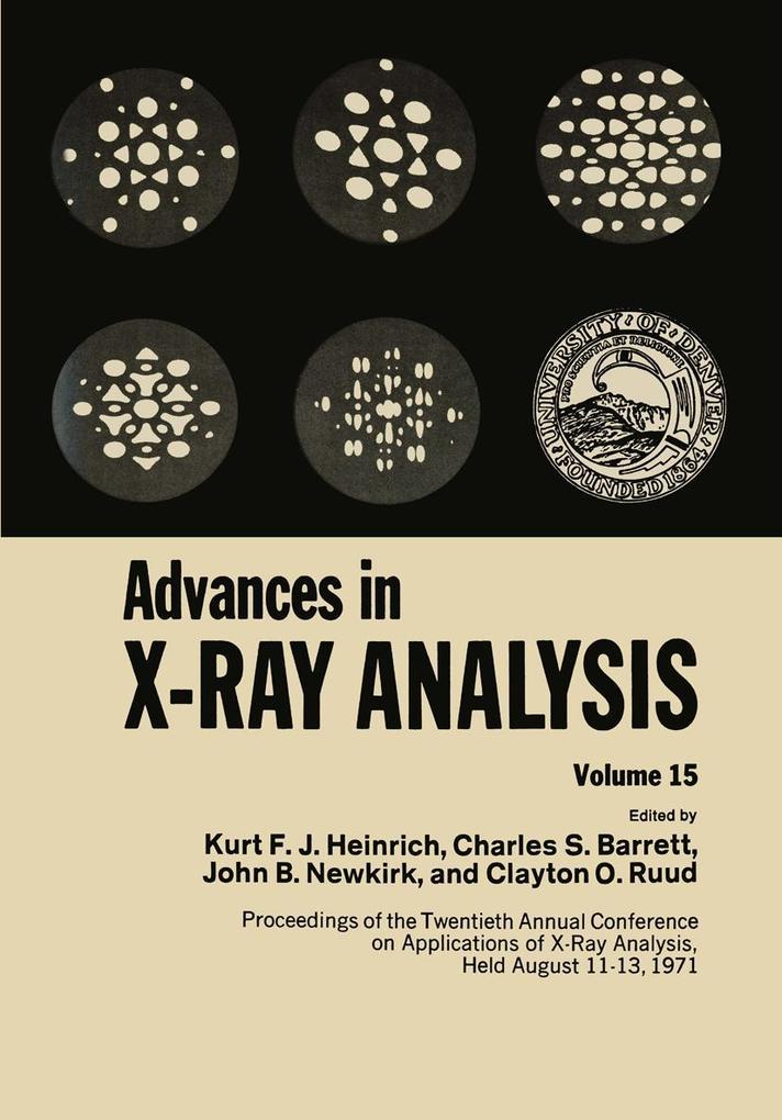 Advances in X-Ray Analysis