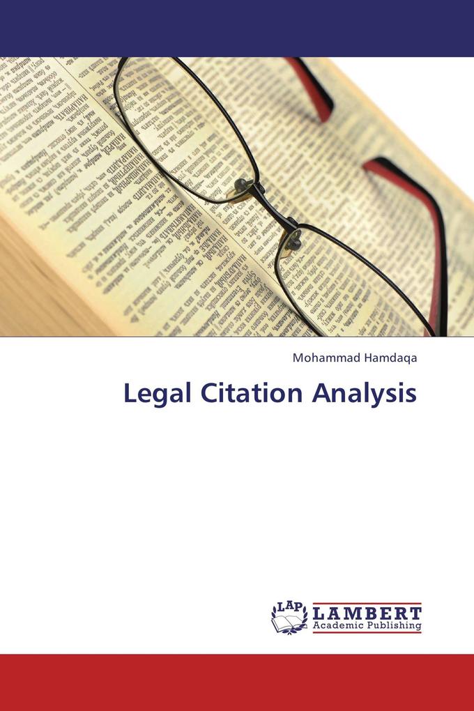 Legal Citation Analysis