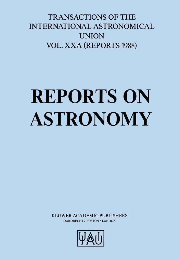 Reports on Astronomy