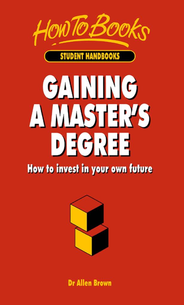 Gaining A Master‘s Degree