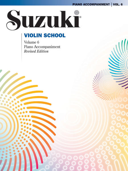 Suzuki Violin School Vol 6: Piano Acc.