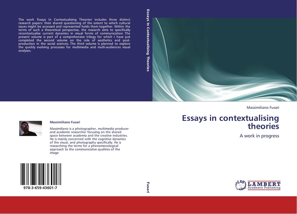 Essays in contextualising theories
