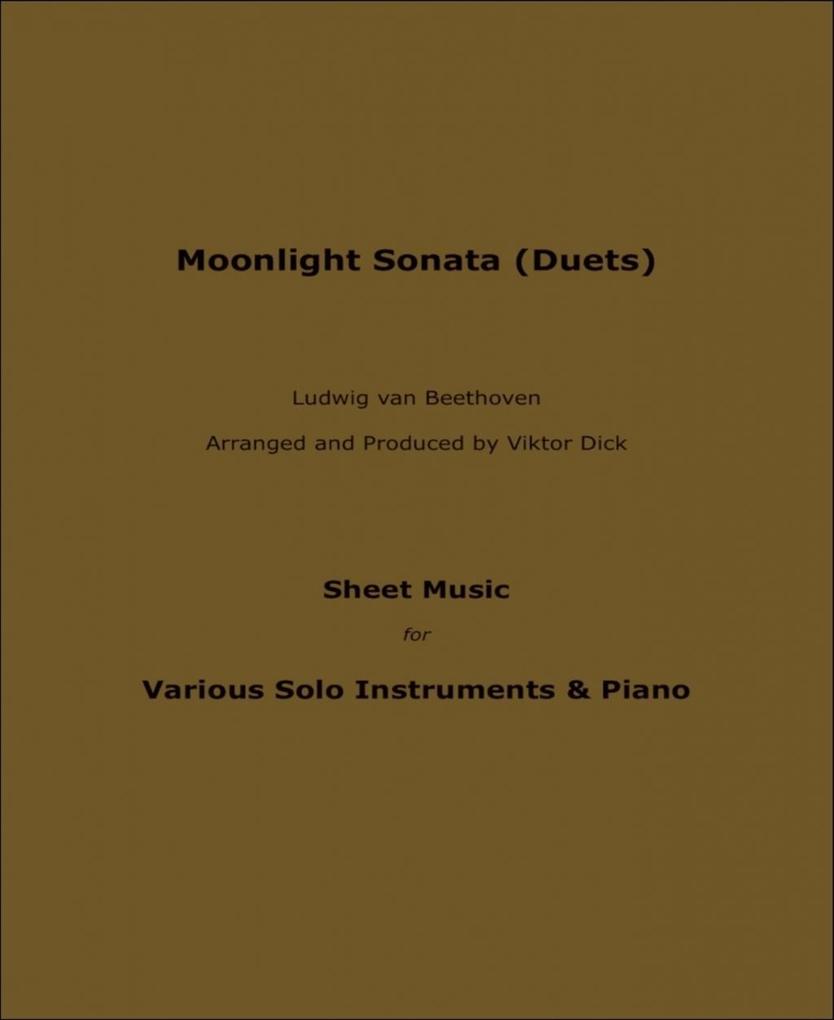 Moonlight Sonata (Duets)