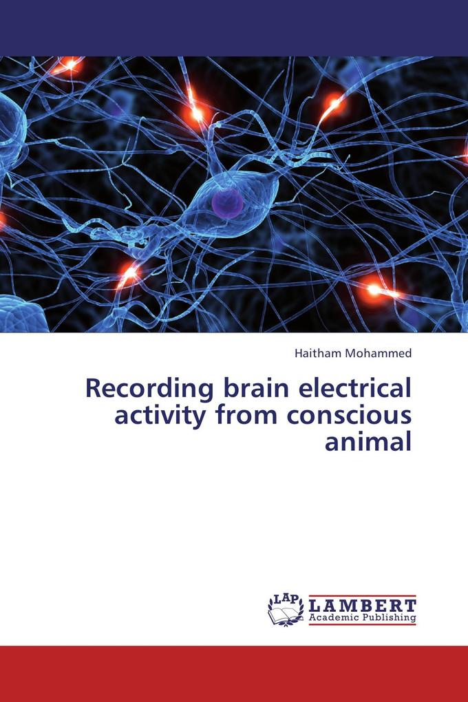 Recording brain electrical activity from conscious animal