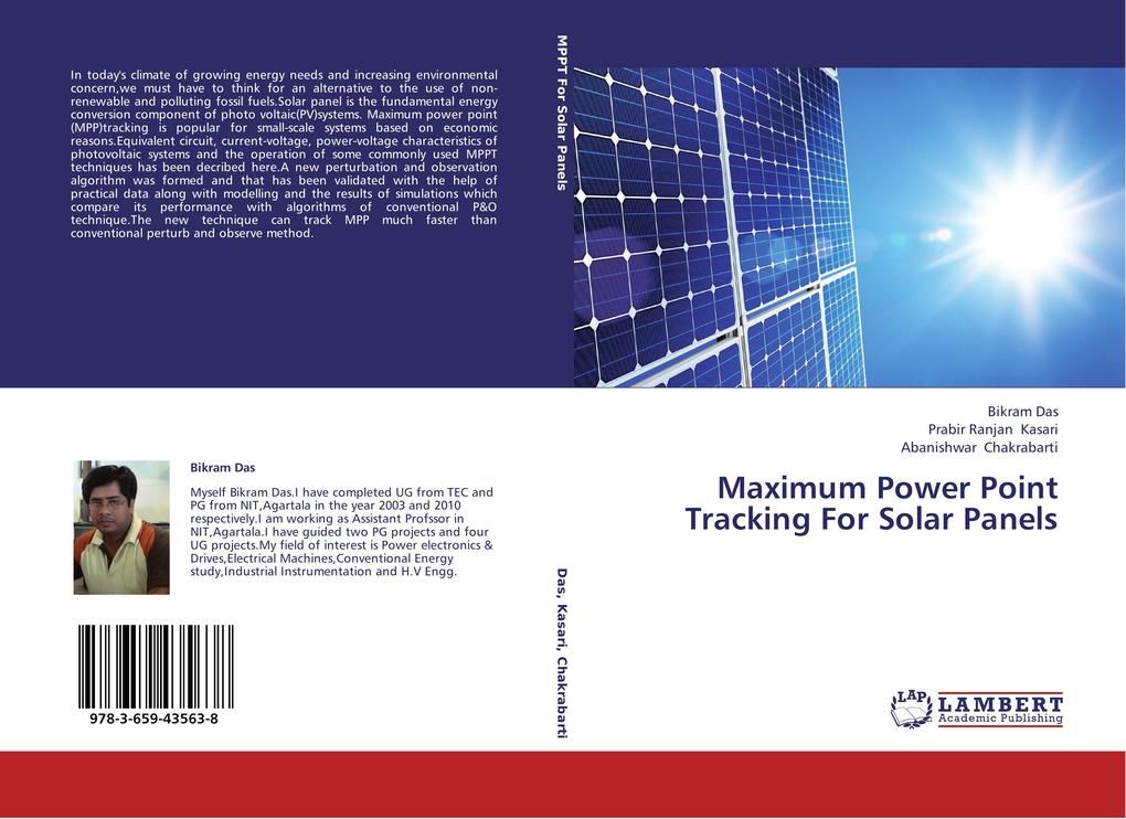Maximum Power Point Tracking For Solar Panels