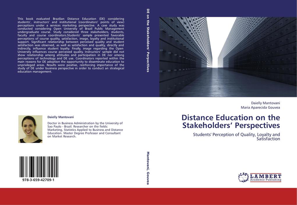 Distance Education on the Stakeholders' Perspectives