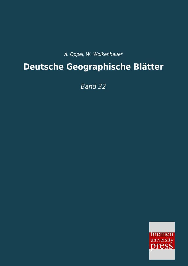 Deutsche Geographische Blätter