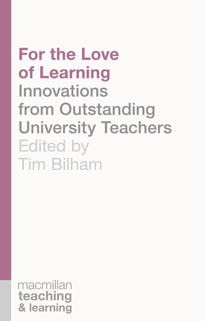 For the Love of Learning