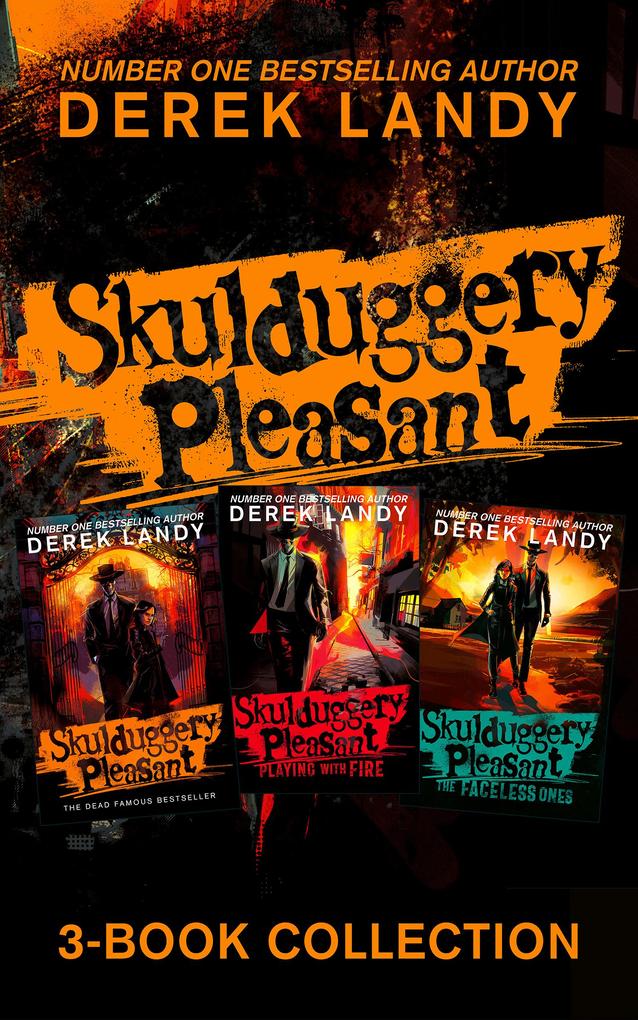 HarperCollins Publishers Skulduggery Pleasant, Books 1 - 3, The Faceless Ones Trilogy