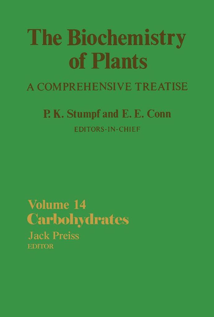 The Biochemistry of Plants