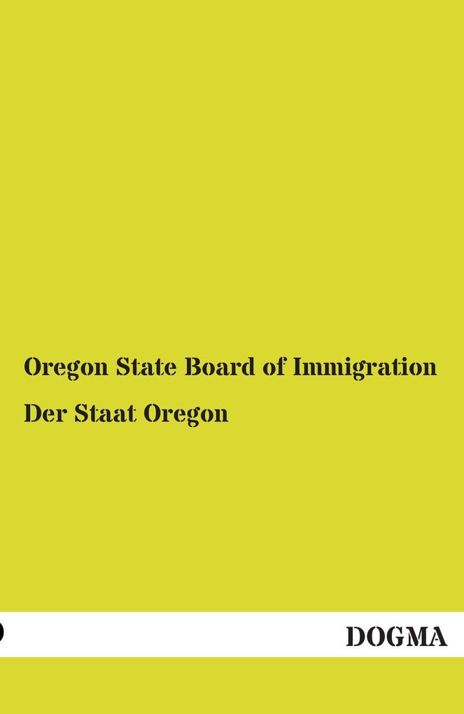 Der Staat Oregon