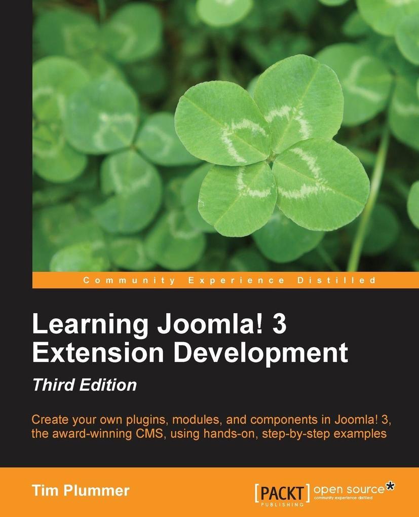Learning Joomla! 3 Extension Development Third Edition