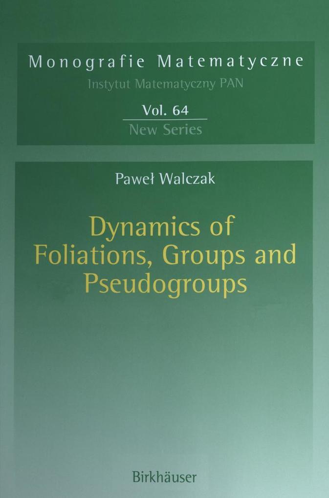 Dynamics of Foliations Groups and Pseudogroups