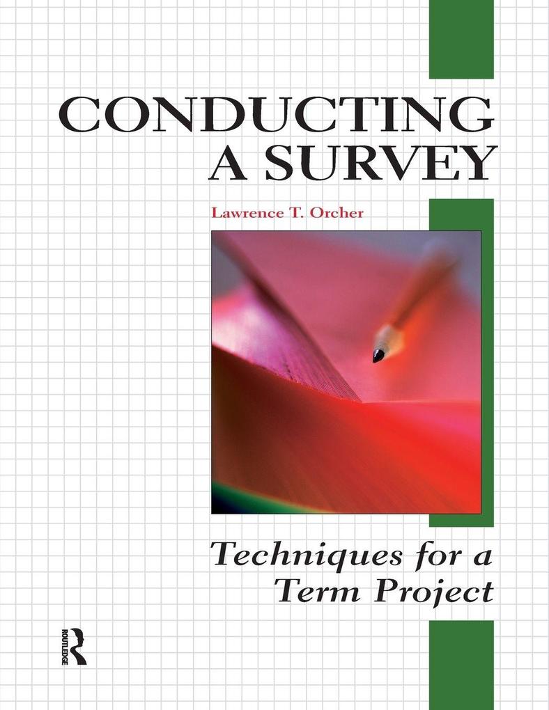 Conducting a Survey