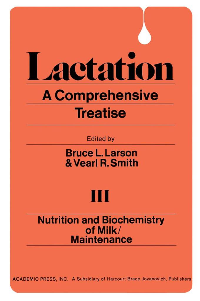 Nutrition And Biochemistry of Milk/Maintenance