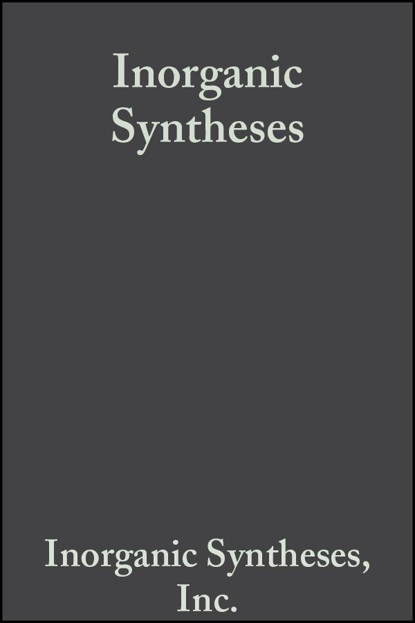 Inorganic Syntheses Volume 17