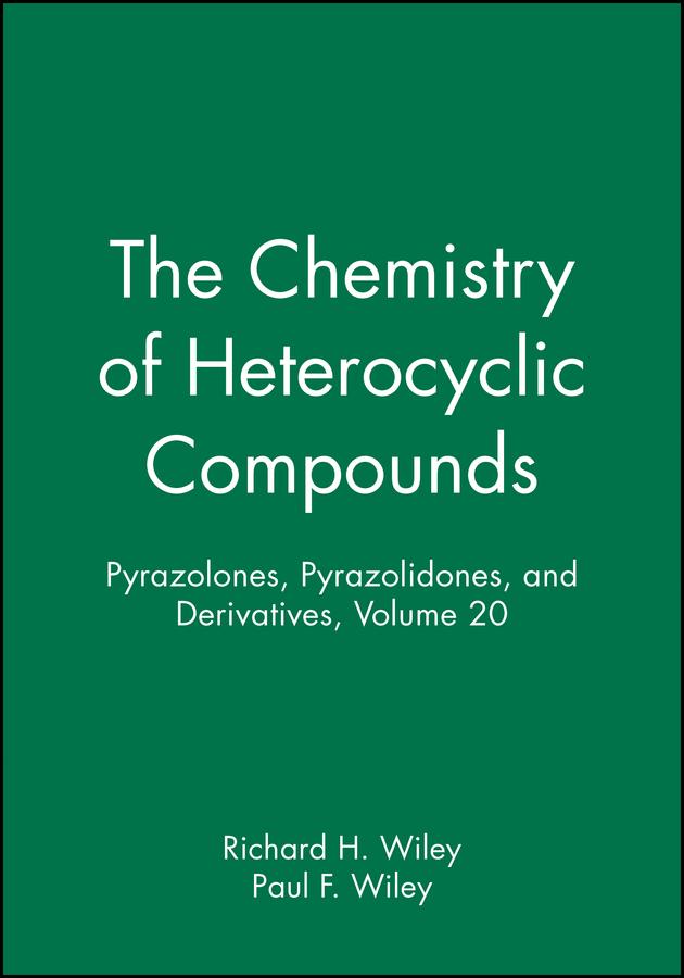 Pyrazolones Pyrazolidones and Derivatives Volume 20