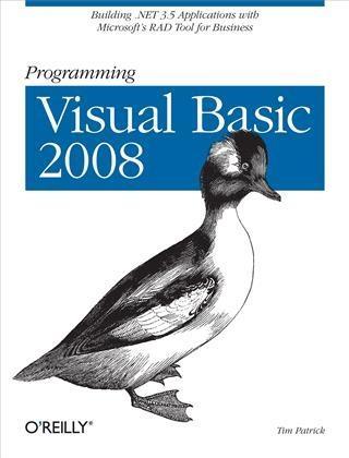 Programming Visual Basic 2008 - Tim Patrick