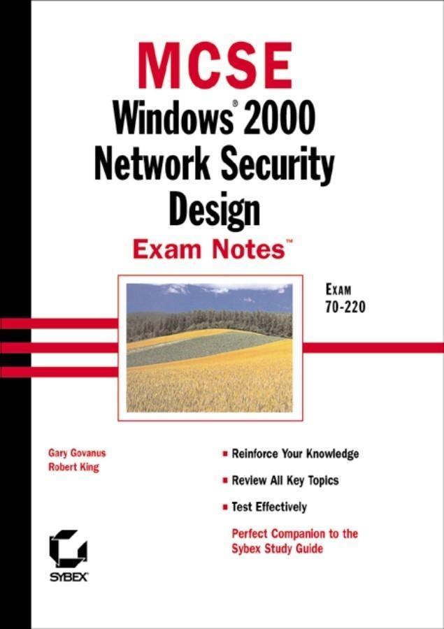 MCSE Windows 2000 Network Security  Exam Notes
