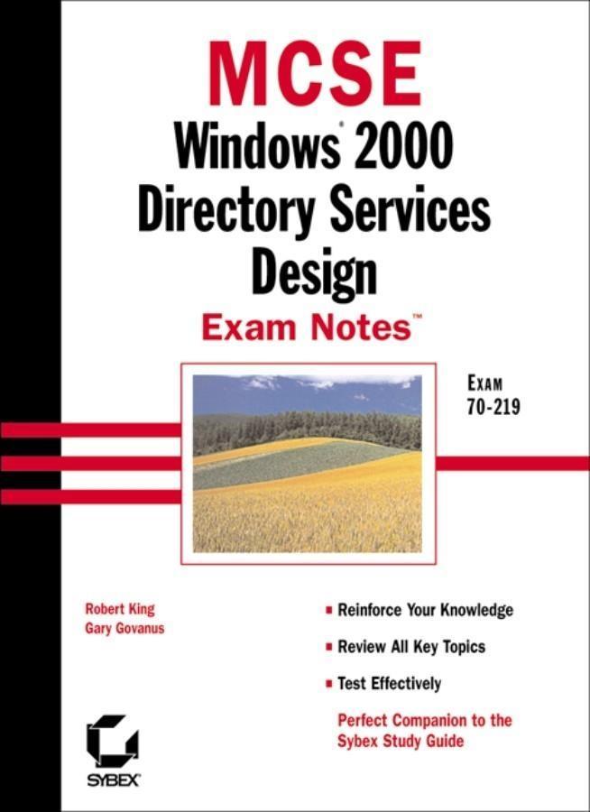 MCSE Windows 2000 Directory Services  Exam Notes