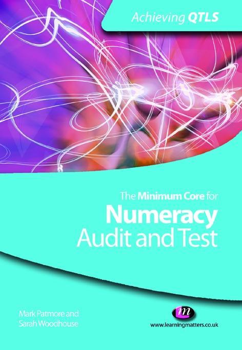 The Minimum Core for Numeracy: Audit and Test - Mark Patmore/ Sarah Woodhouse