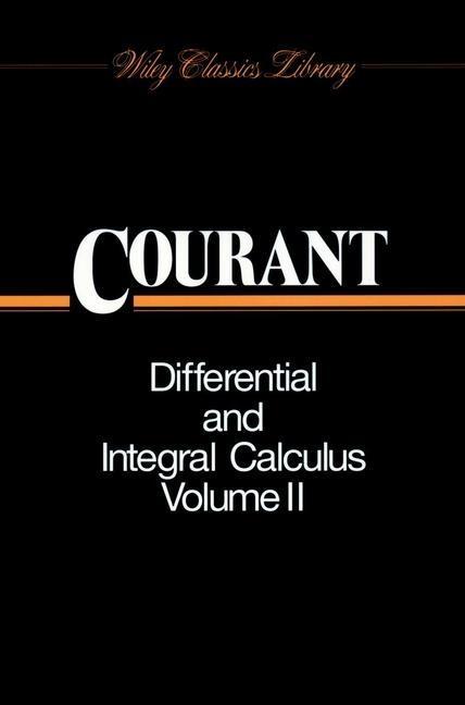 Differential and Integral Calculus Volume 2