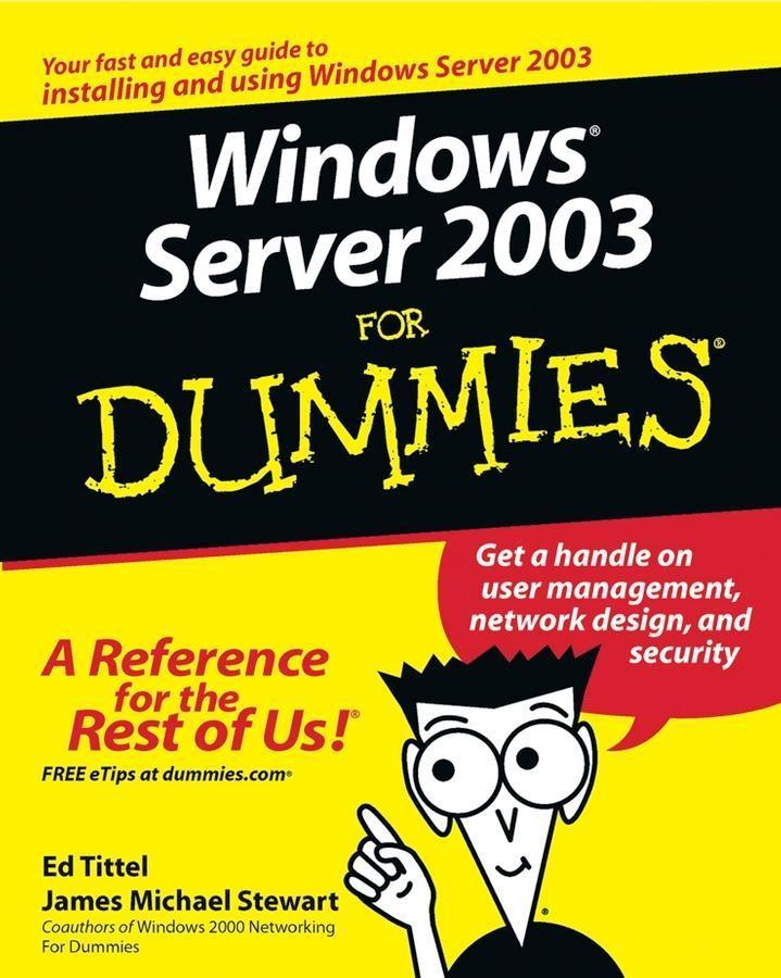 Windows Server 2003 For Dummies