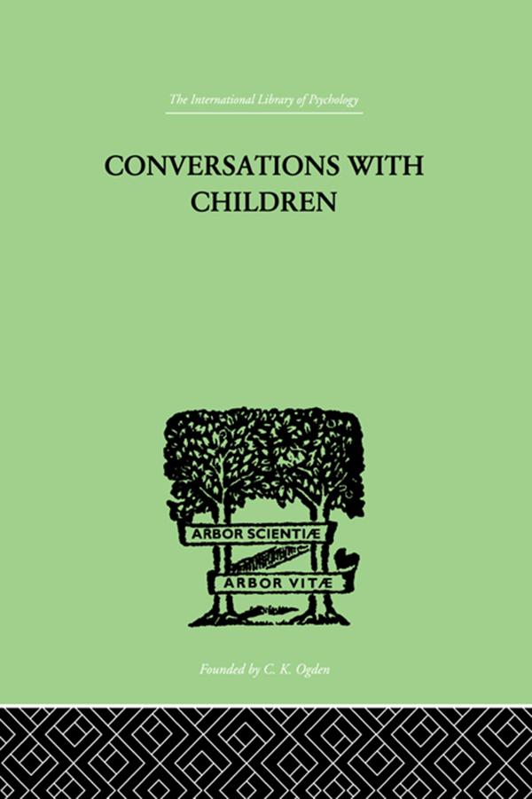 Conversations With Children - David Katz/ Rosa Katz