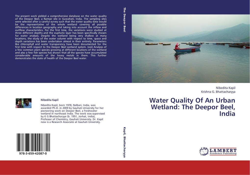 Water Quality Of An Urban Wetland: The Deepor Beel India