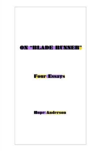 On &quote;Blade Runner&quote;