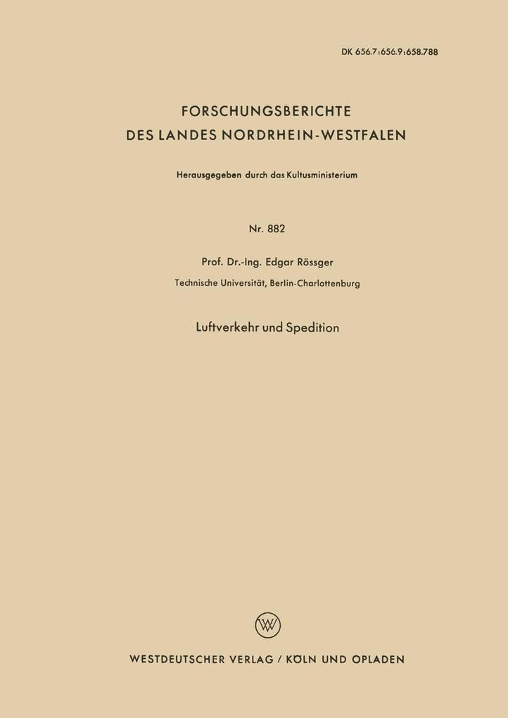 Luftverkehr und Spedition