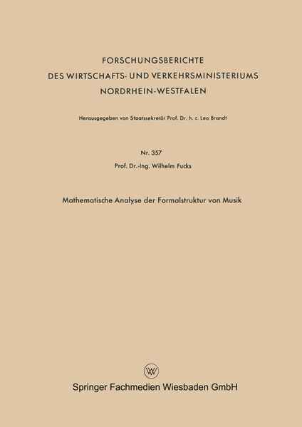 Mathematische Analyse der Formalstruktur von Musik