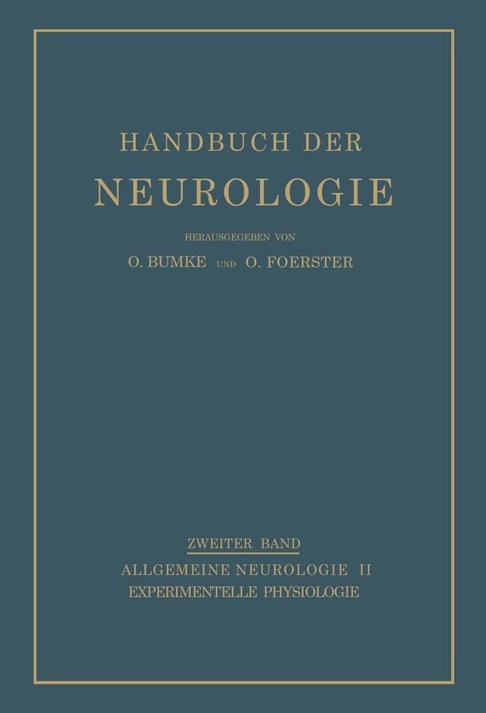 Experimentelle Physiologie