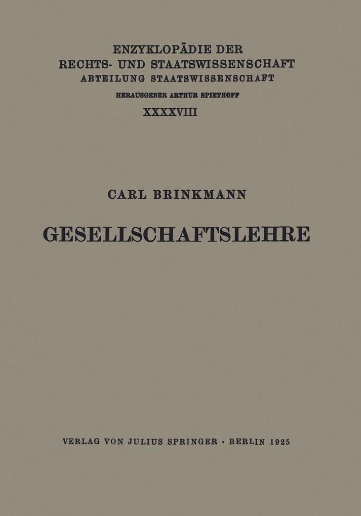 Gesellschaftslehre