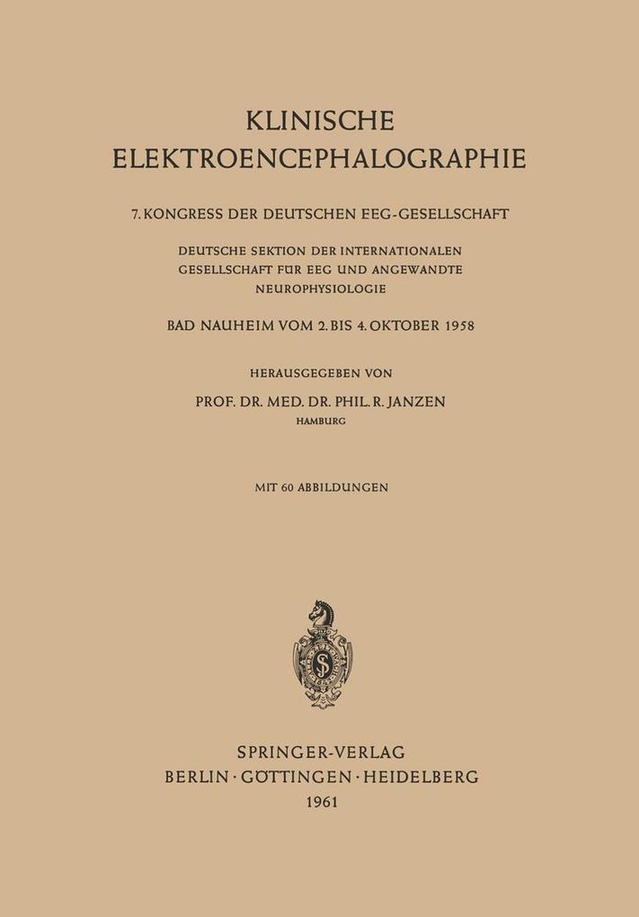 Klinische Elektroencephalographie