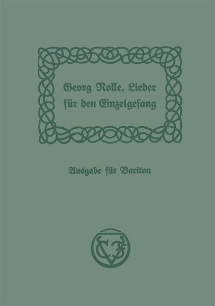 Lieder für den Einzelgesang