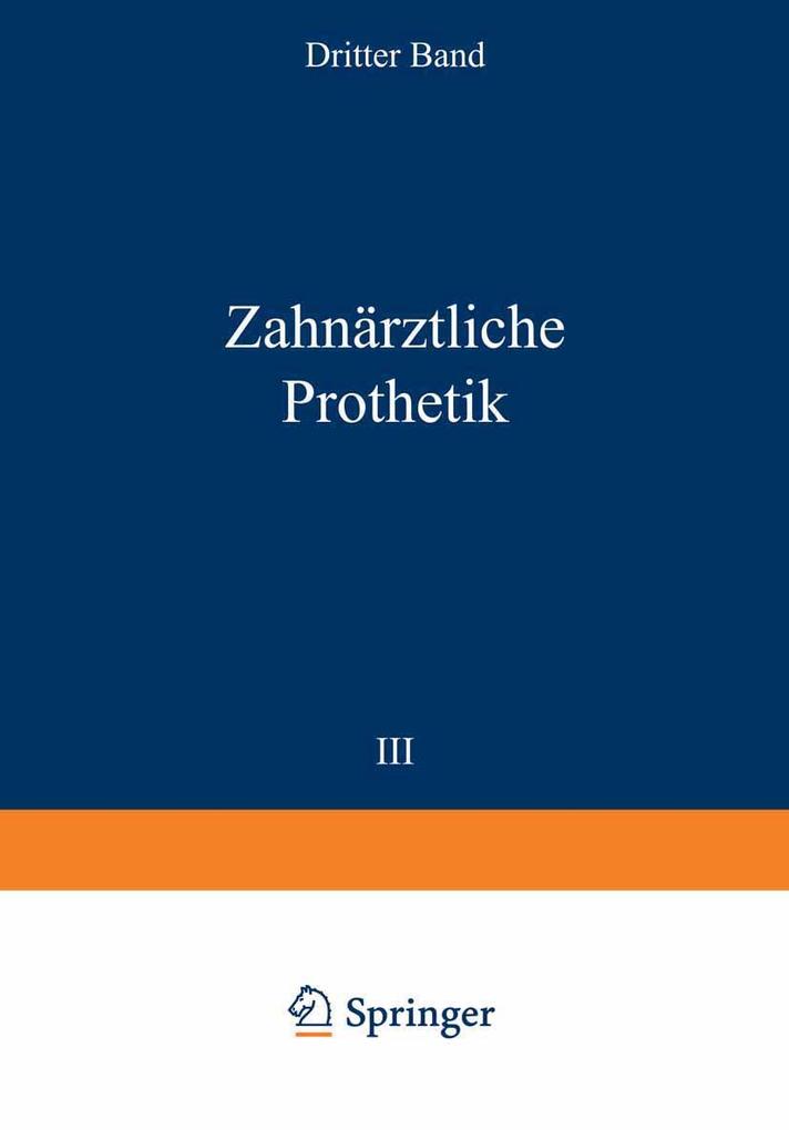 Zahnärztliche Prothetik