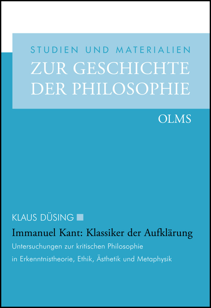 Immanuel Kant Klassiker Der Aufklarung Buch Kartoniert Klaus Dusing