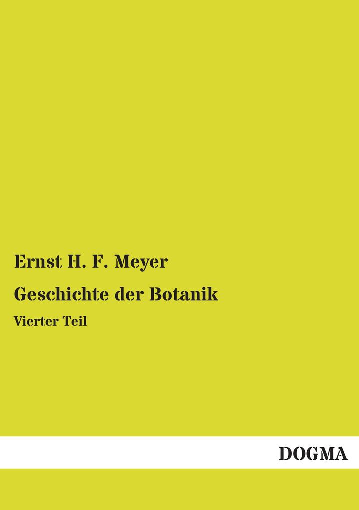 Geschichte der Botanik
