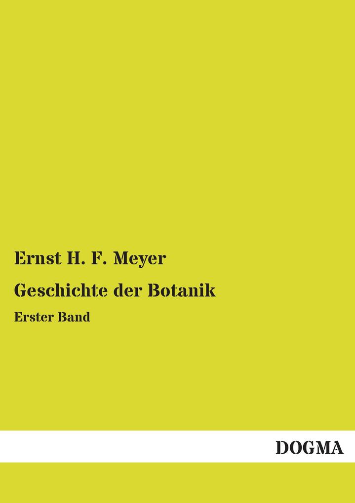 Geschichte der Botanik