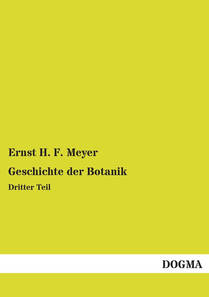 Geschichte der Botanik