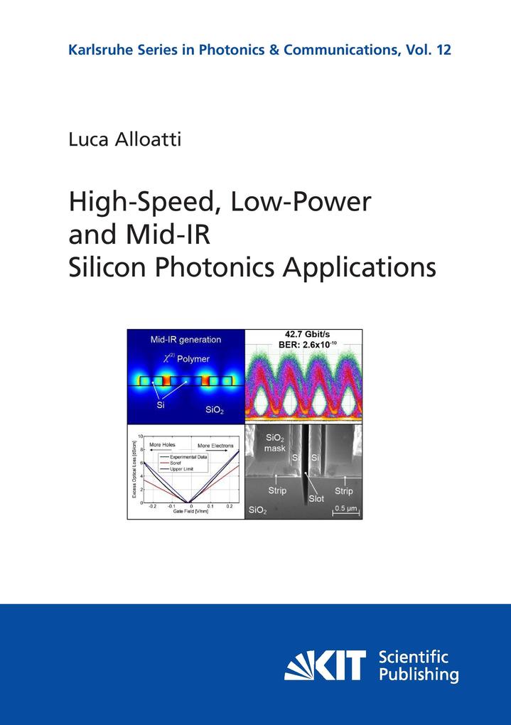 High-Speed Low-Power and Mid-IR Silicon Photonics Applications