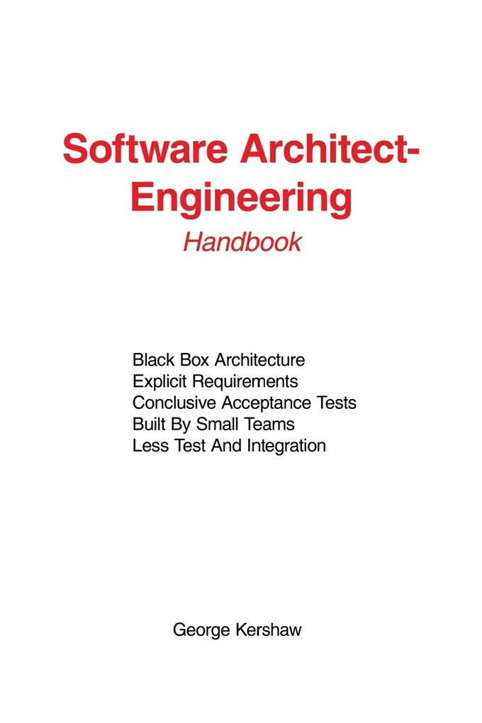 Software Architect-Engineering