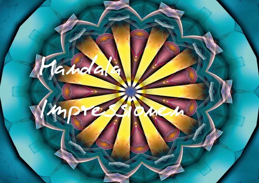 Mandala Impressionen (Tischaufsteller DIN A5 quer)