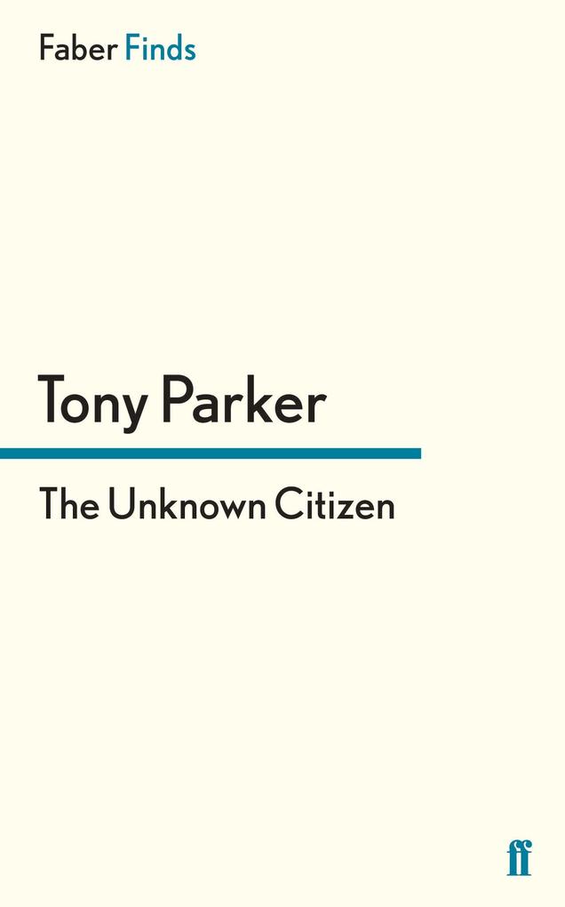 The Unknown Citizen