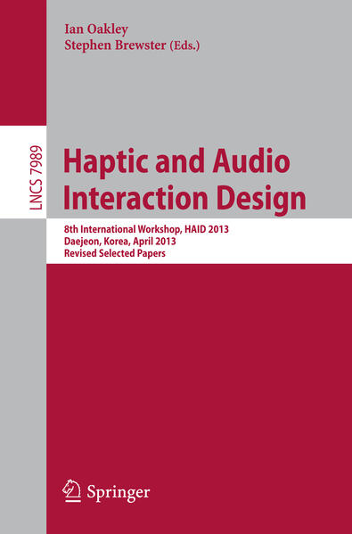 Haptic and Audio Interaction 