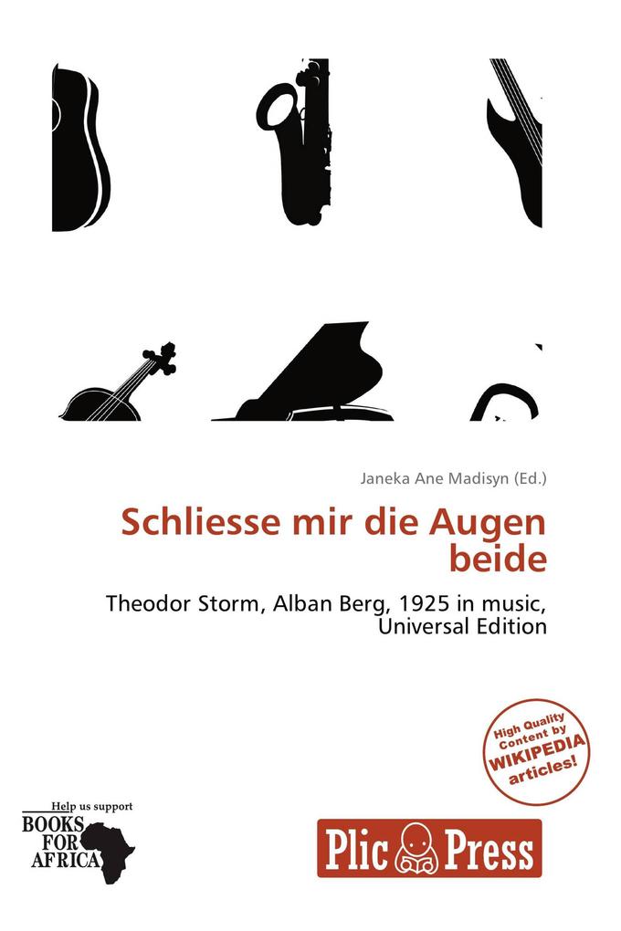 Schliesse mir die Augen beide
